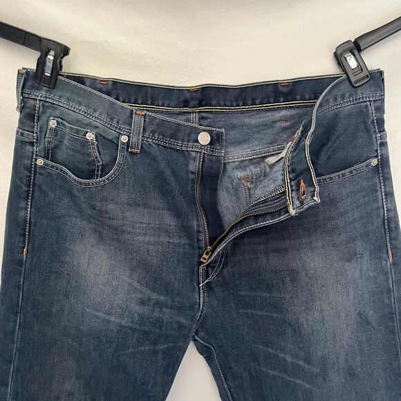 Levi's 569 Y2K Loose Straight Mens Jeans 38x32 Skater Baggy Grunge Snap Pockets - Picture 4 of 13